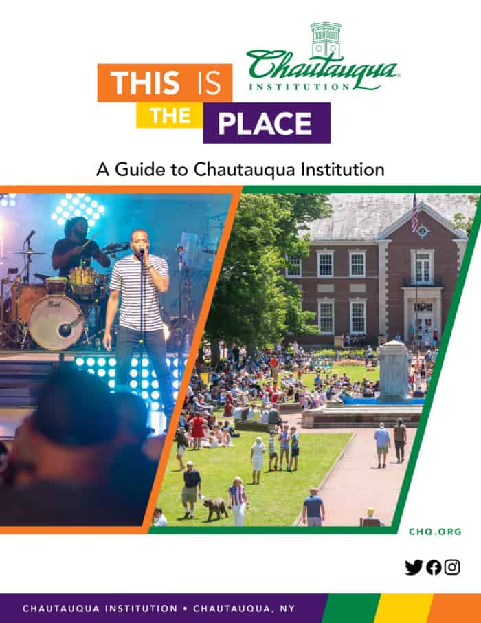 Cover of "A Guide to Chautauqua Institution"