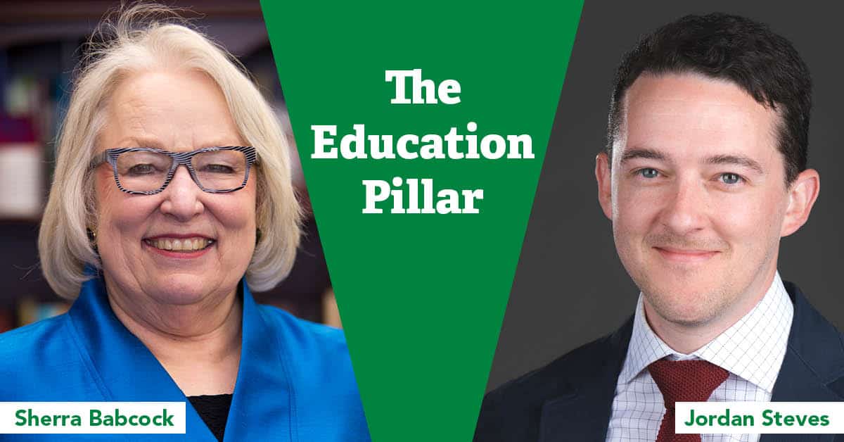 Pillar Talks: Reflections on 150 Years of Chautauqua Programs featuring Sherra Babcock, former Emily and Richard Smucker Chair for Education