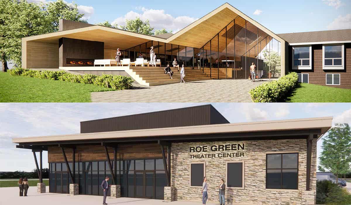 Renderings of new facilities