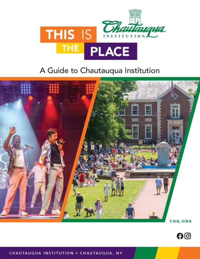 Cover of "A Guide to Chautauqua Institution"