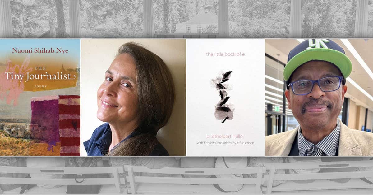 Naomi Shihab Nye and E. Ethelbert Miller