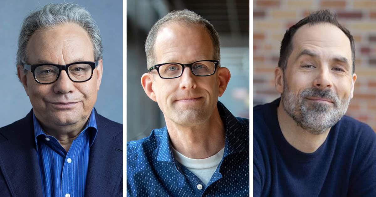 Pete Docter, Kelsey Mann & Lewis Black