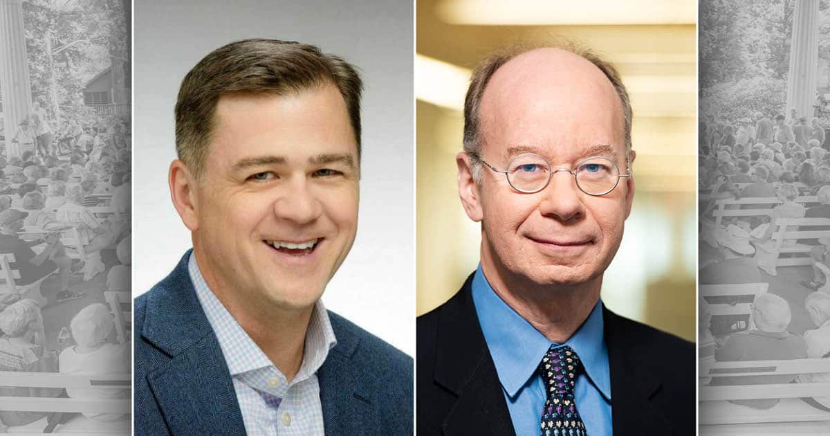 David Campbell and Alan Cooperman's headshots